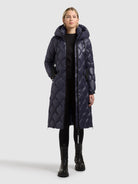  - Image from Khujo | Mantel LOREEN  SHINY NIGHTFALL NAVY
