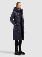  - Image from Khujo | Mantel LOREEN  SHINY NIGHTFALL NAVY