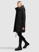  - Image from Khujo | Mantel EMORY WITH BAG BLACK