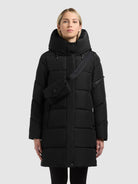  - Image from Khujo | Mantel EMORY WITH BAG BLACK