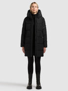  - Image from Khujo | Mantel EMORY WITH BAG BLACK