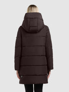 - Image from Khujo | Mantel EMORY WITH BAG MOODY PLUM