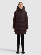  - Image from Khujo | Mantel EMORY WITH BAG CHOCOLATE CHIP