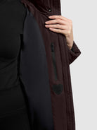  - Image from Khujo | Mantel EMORY WITH BAG CHOCOLATE CHIP