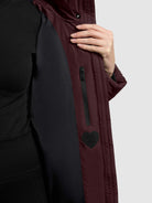  - Image from Khujo | Mantel EMORY WITH BAG WINESTONE RED