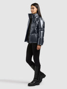  - Image from Khujo | Jacke DEVINA3 SHINY DEEP STEEL BLUE