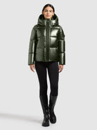  - Image from Khujo | Jacke DEVINA3 SHINY SHIMMERING GREEN