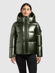Jacke DEVINA3 SHINY SHIMMERING GREEN