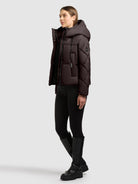  - Image from Khujo | Jacke DAFNA2 MATT MOODY PLUM