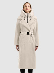 Mantel IRNYA  -  2IN1 (Einsatz herausnehmbar). COTTON CREAM