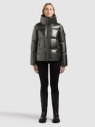  - Image from Khujo | Jacke RINJA3 SHINY DIAMOND GREY