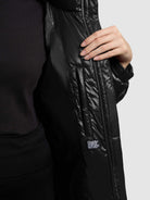  - Image from Khujo | Mantel LOREEN SHINY BLACK