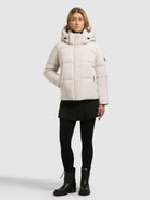  - Image from Khujo | Jacke DEVINA3 MATT DOVE WHITE