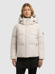 Jacke DEVINA3 MATT DOVE WHITE