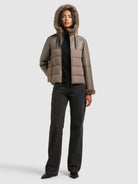  - Image from Khujo | Jacke JHENE TAUPE BROWN