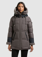  - Image from Khujo | Jacke FRANNI GRAPHITE GREY