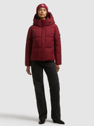  - Image from Khujo | Jacke DEVINA3 MATT BARN RED