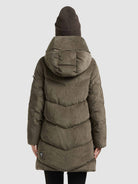  - Image from Khujo | Jacke KATTIE WITH BAG MUDDER GREEN