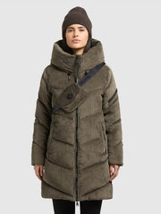 Jacke KATTIE WITH BAG MUDDER GREEN