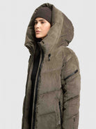 - Image from Khujo | Jacke KATTIE WITH BAG MUDDER GREEN