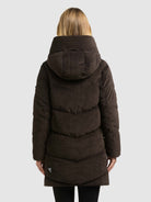  - Image from Khujo | Jacke KATTIE WITH BAG CHOCOLATE CHIP