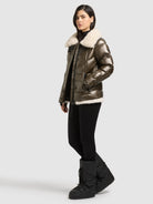 - Image from Khujo | Jacke INEZ CANE BROWN