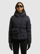  - Image from Khujo | Jacke ROSELYN WITH BAG NIGHTFALL NAVY