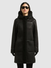 Mantel LAURYN Wendemantel BLACK