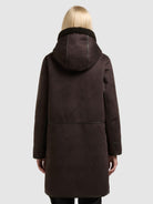  - Image from Khujo | Mantel LAURYN Wendemantel BLACK BEAR BROWN