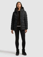  - Image from Khujo | Jacke SKYE  WITH BAG BLACK