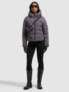  - Image from Khujo | Jacke ROSELYN WITH BAG LAVENDER FOG