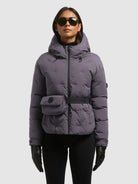  - Image from Khujo | Jacke ROSELYN WITH BAG LAVENDER FOG