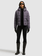  - Image from Khujo | Jacke ROSELYN WITH BAG LAVENDER FOG