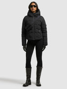  - Image from Khujo | Jacke ROSELYN WITH BAG BLACK
