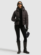  - Image from Khujo | Jacke ROSELYN WITH BAG MOODY PLUM