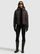  - Image from Khujo | Jacke ROSELYN WITH BAG MOODY PLUM