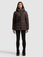 - Image from Khujo | Jacke SKYE  WITH BAG MOODY PLUM
