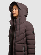  - Image from Khujo | Jacke SKYE  WITH BAG MOODY PLUM