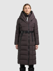 Mantel JANESSA - 2IN1 (Einsatz herausnehmbar) MOODY PLUM