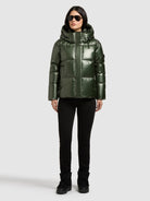  - Image from Khujo | Jacke DEVINA3 SHINY SHIMMERING GREEN