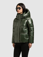  - Image from Khujo | Jacke DEVINA3 SHINY SHIMMERING GREEN