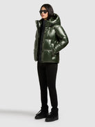  - Image from Khujo | Jacke DEVINA3 SHINY SHIMMERING GREEN