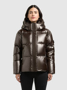  - Image from Khujo | Jacke DEVINA3 SHINY MOODY PLUM